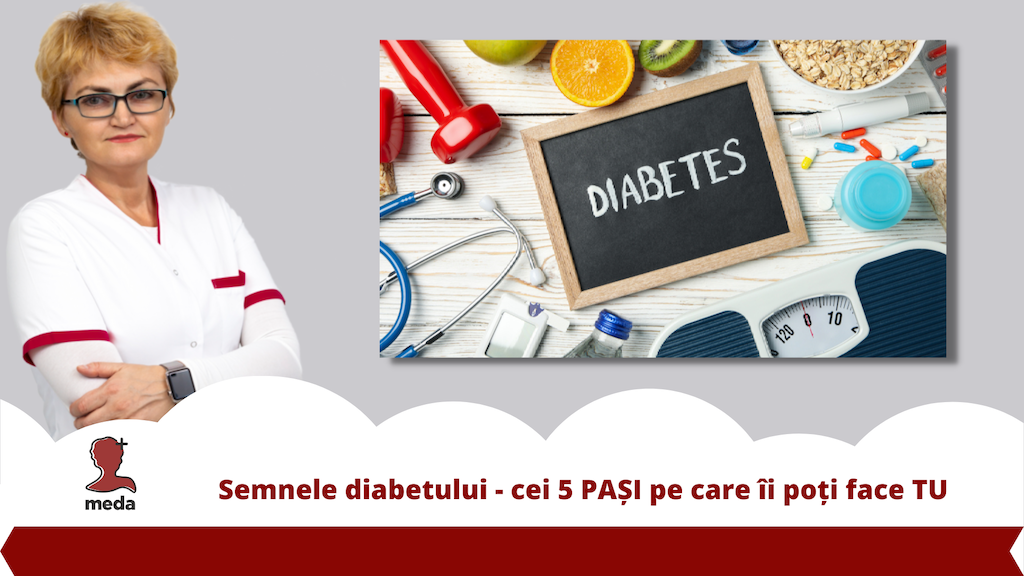 Semnele diabetului 👉 cei 5 PASI pe care ii poti face TU