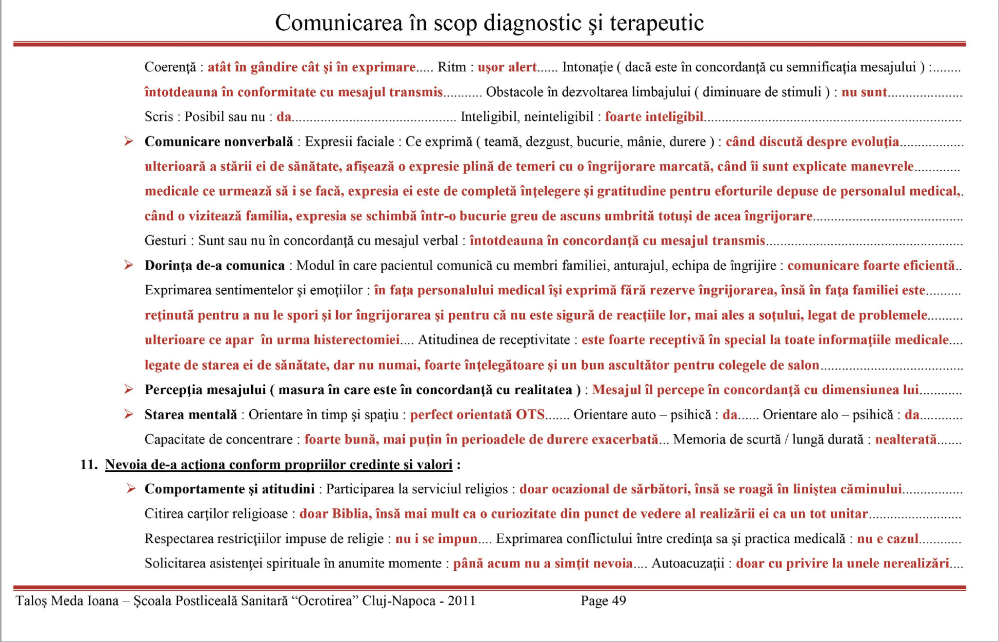 Plan de ingrijiri - Histerectomie totala - Plan de nursing - Plan de ingrijiri 👉 Pacienta cu histerectomie totala - C1.12
