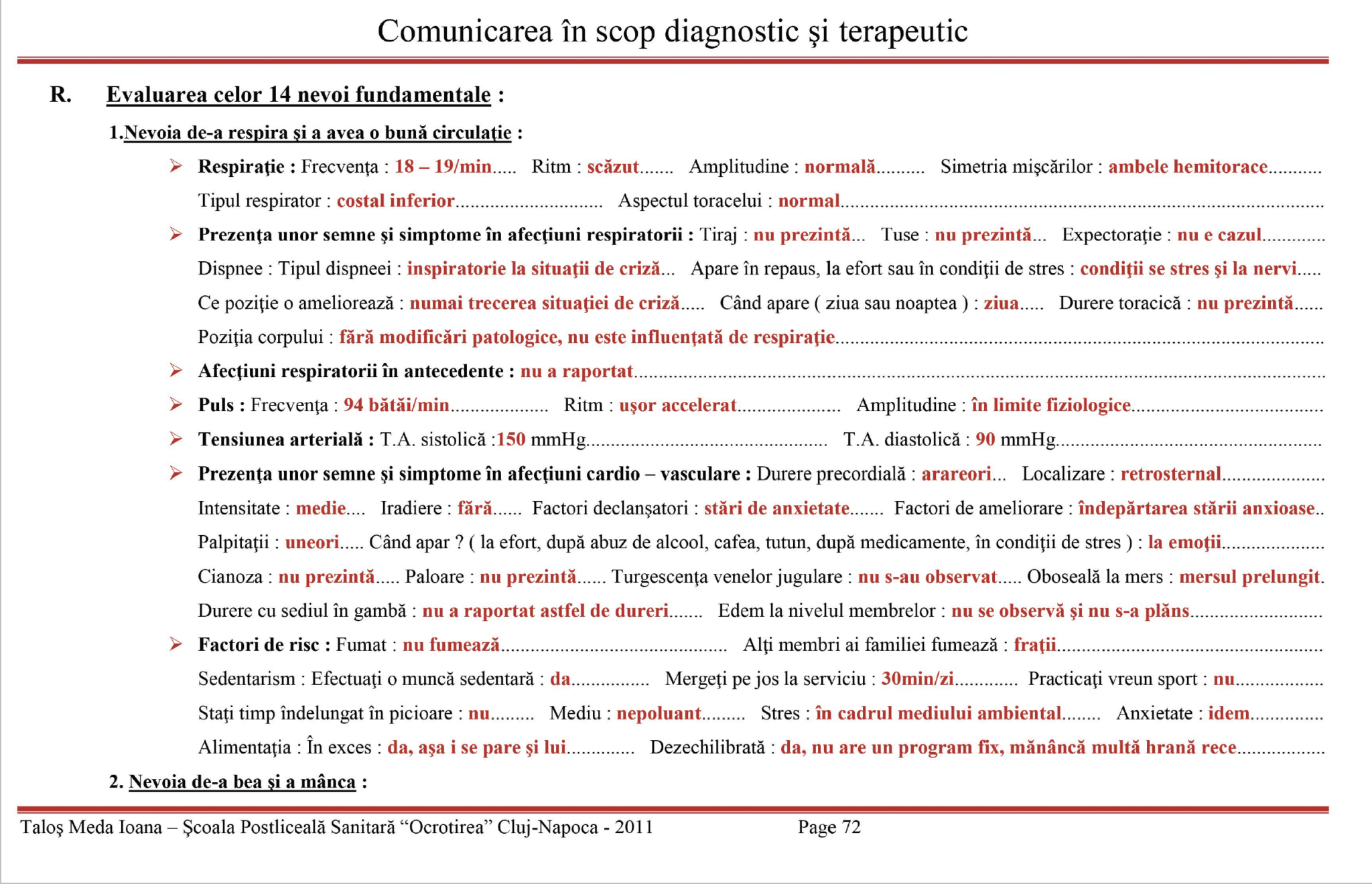 Plan de ingrijiri 👉 Pacient cu tentative suicidale - Plan nursing