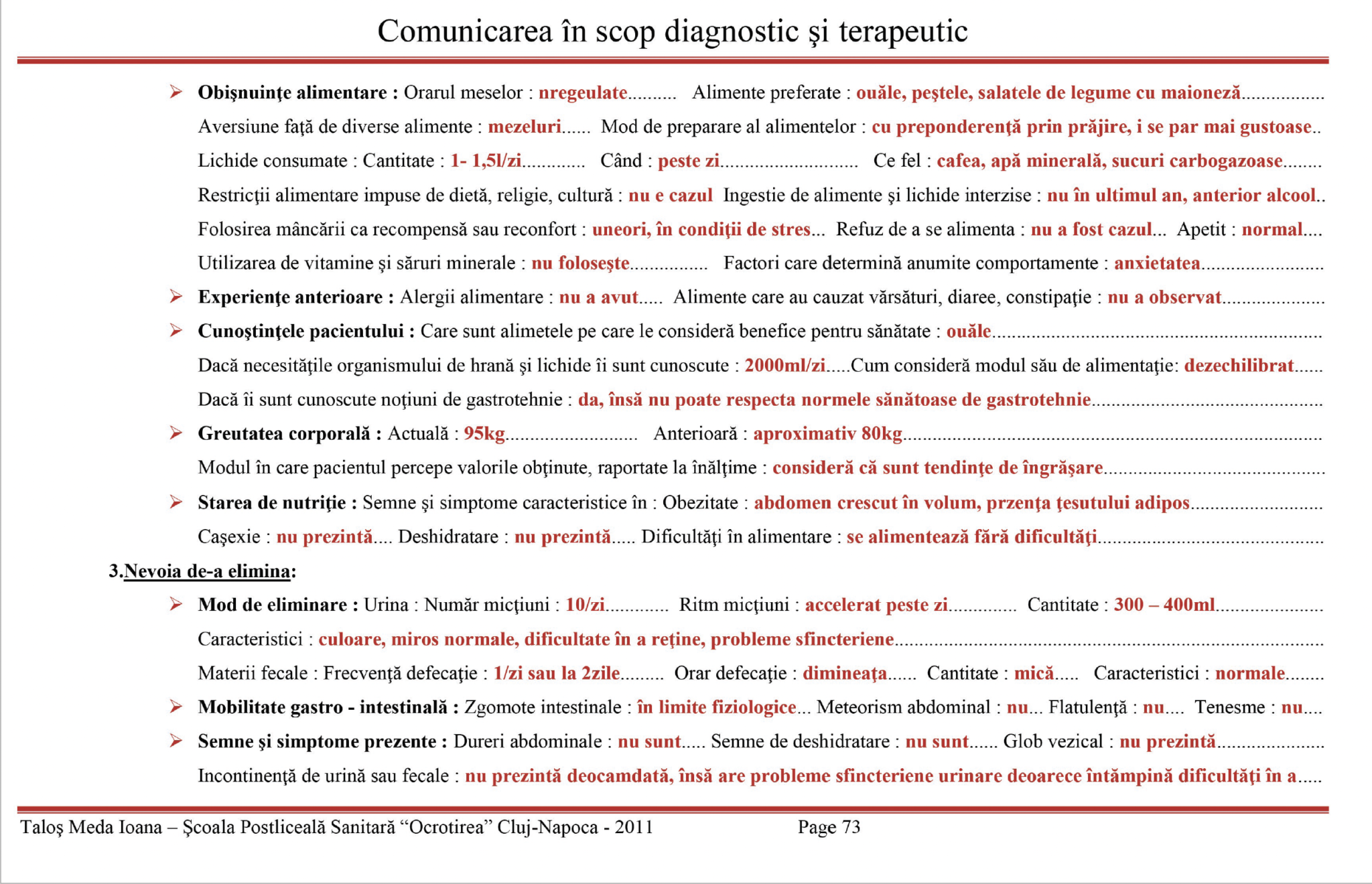Plan de ingrijiri 👉 Pacient cu tentative suicidale - Plan nursing