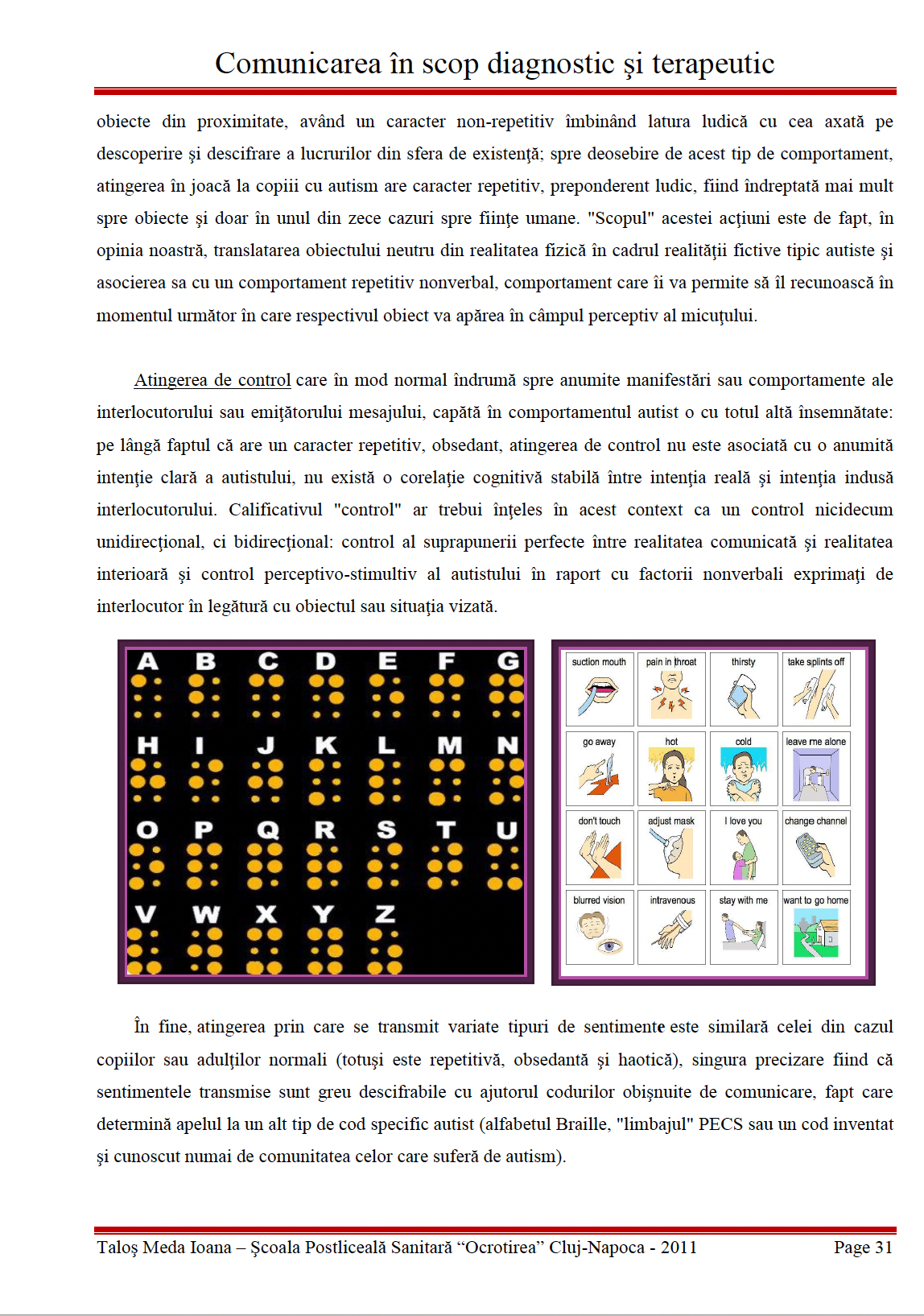Lucrare de licenta 👉 Comunicarea in scop diagnostic si terapeutic
