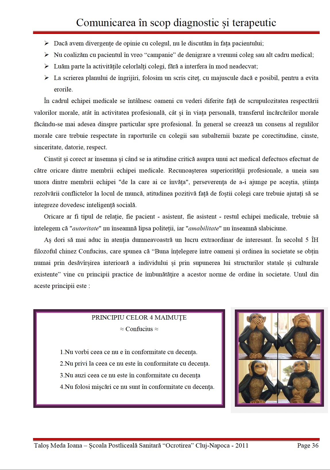Lucrare de licenta 👉 Comunicarea in scop diagnostic si terapeutic