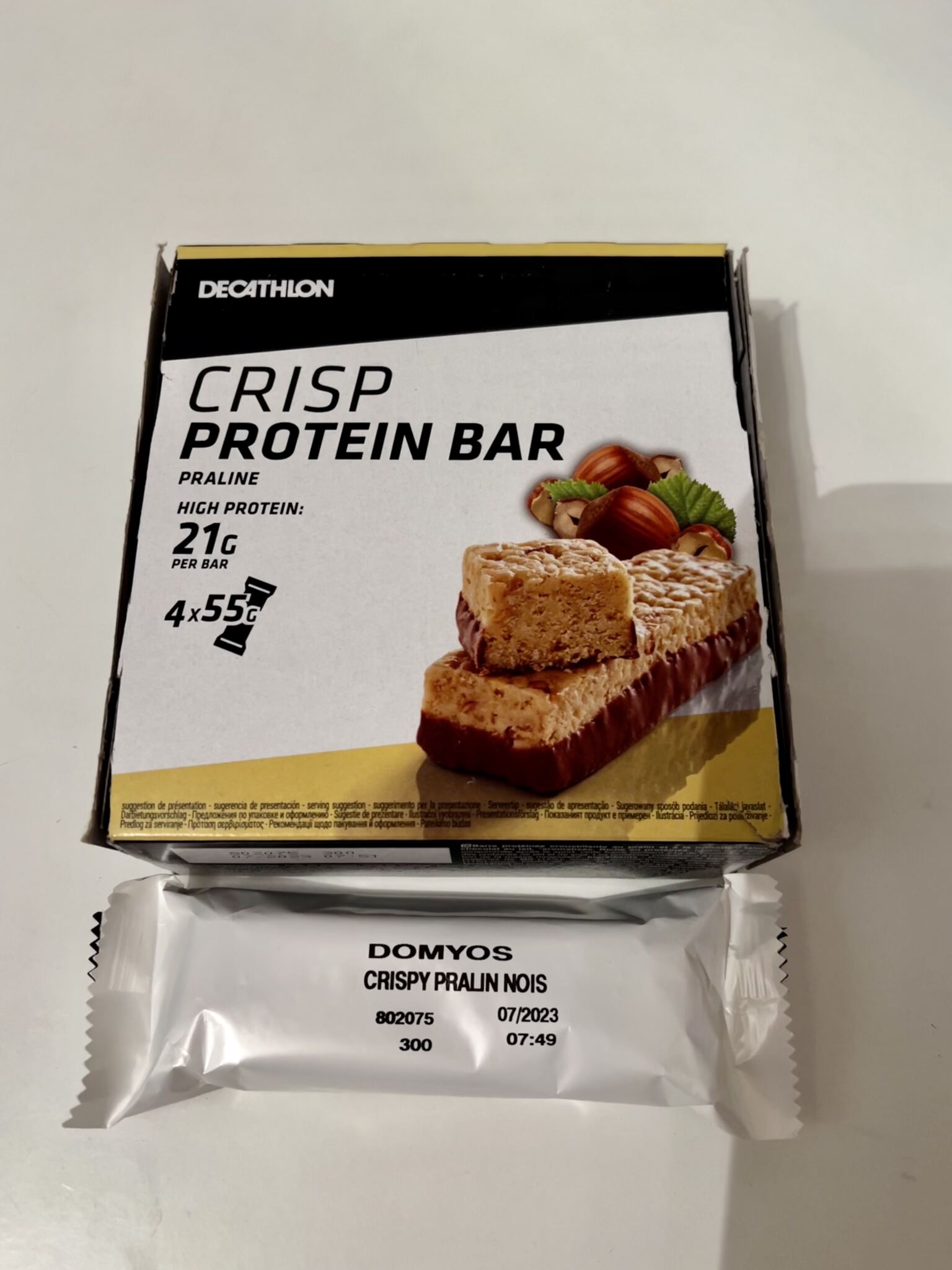 Calcul calorii mancare - Jurnal de slabit - Dieta de slabire - Crisp protein bar