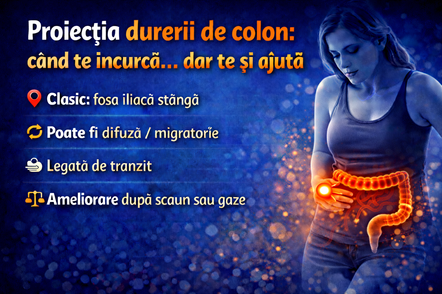 durere colon localizare abdomen inferior stanga