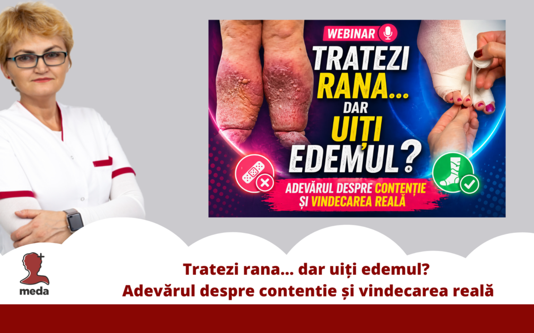 Tratezi rana dar uiți edemul? Adevărul despre contentie și vindecarea reală